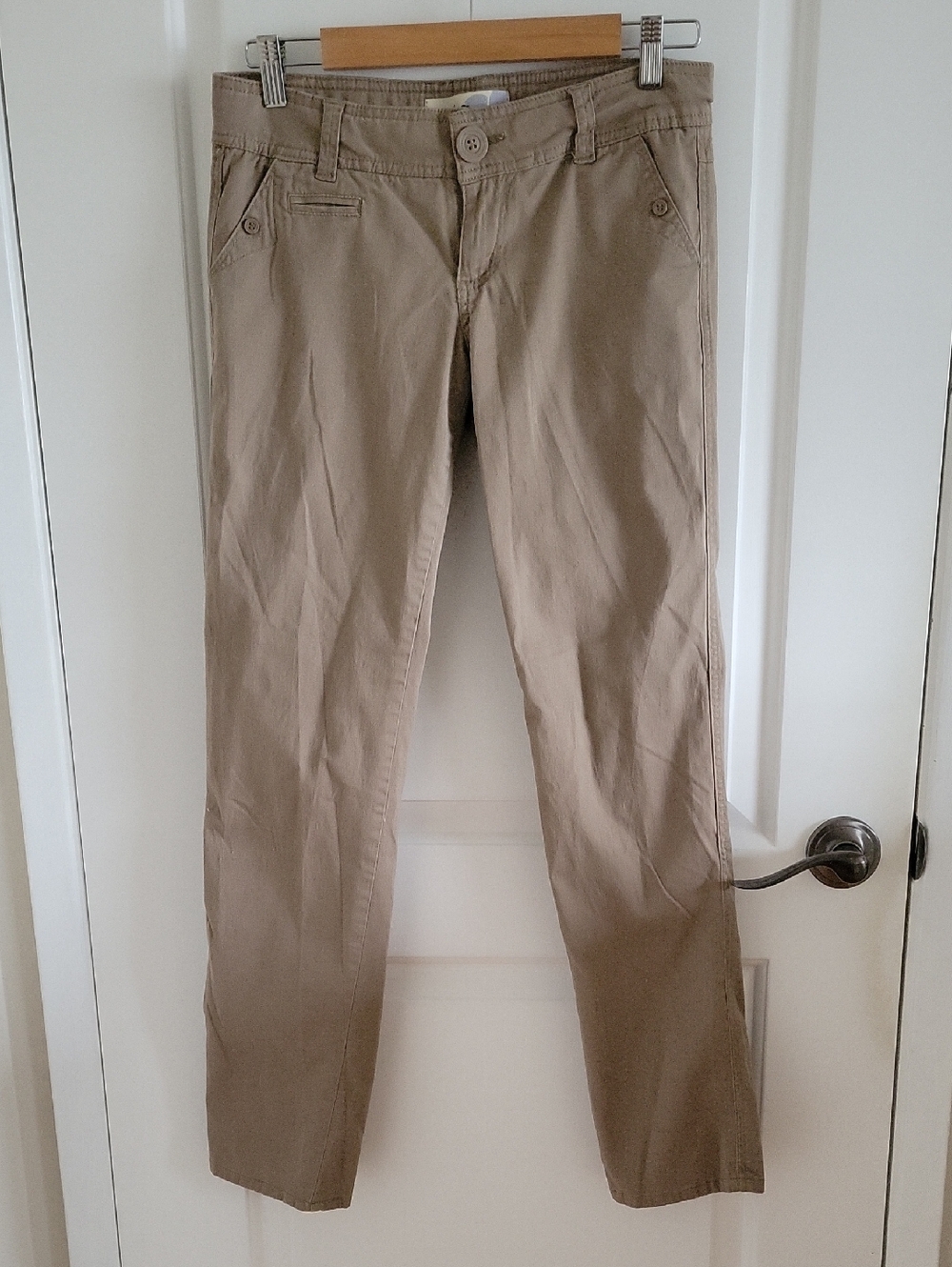 Jolt Khaki Trousers Size 5 Juniors
